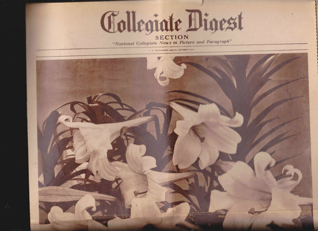 1935 Collegiate Digest- Easter, Fred MacMurray, Olson and Johnson Easter