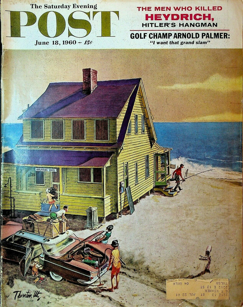 Saturday Evening Post June 18 1960 Arnold Palmer Erle Stanley Gardner