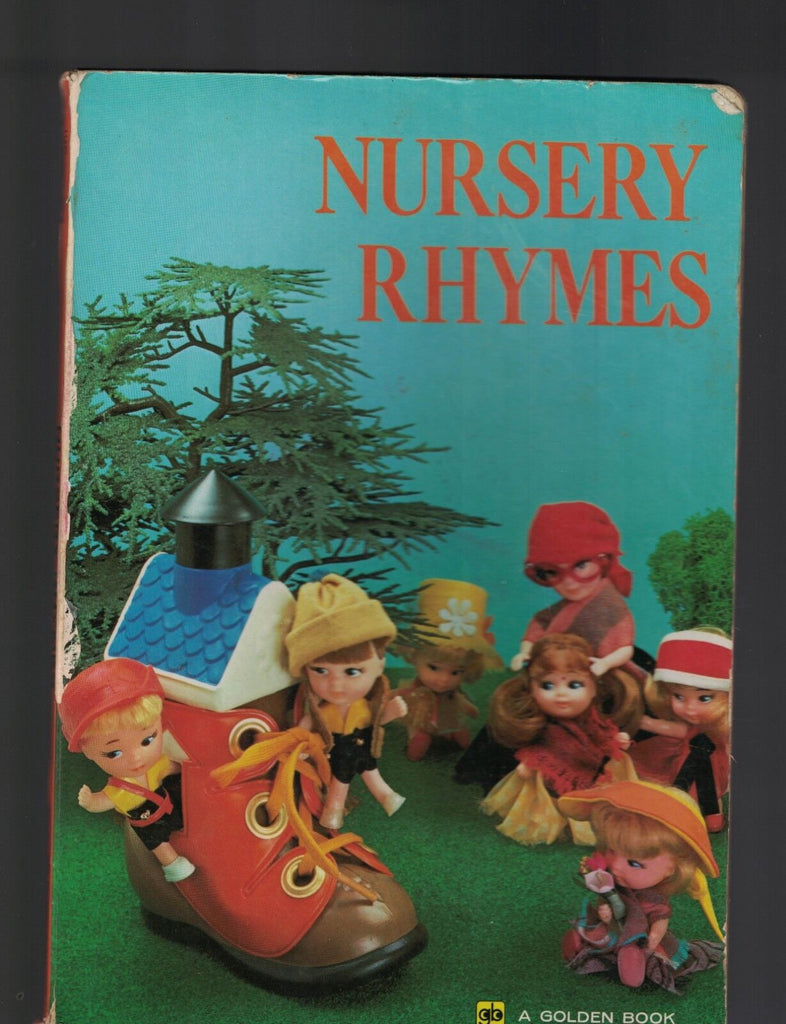 Nursery Rhymes Golden Book #11257 1970s Board Book