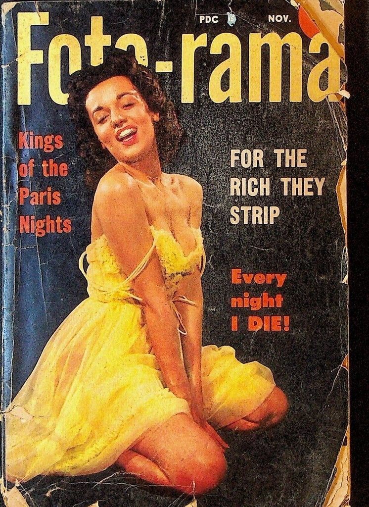 Foto-Rama Magazine November 1955 June Randy Barbara Darrow Pinup