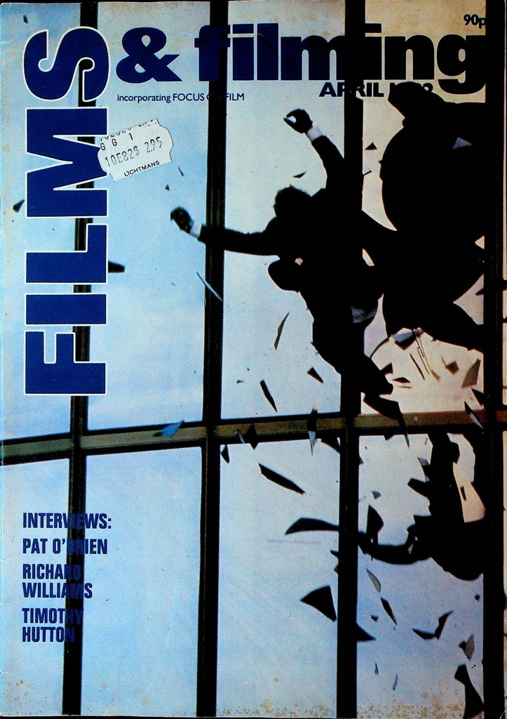Films & Filming Magazine April 1982 Halloween II Richard Williams Pat O'Brien