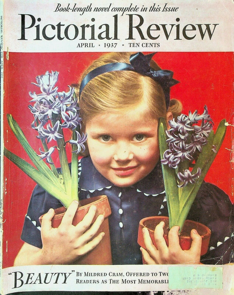 Pictorial Review April 1937 Faith Baldwin Anthony Abbott Mildred Cram