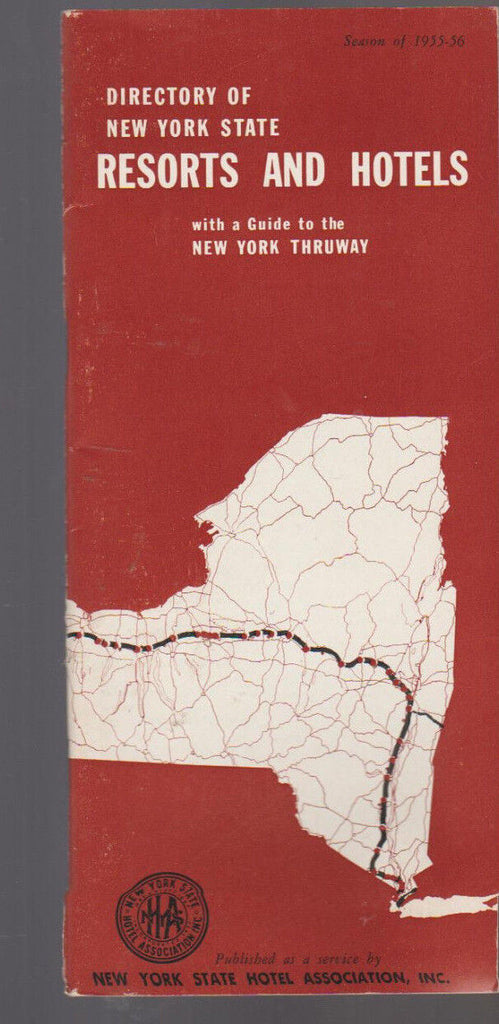 Directory of New York State Resorts & Hotels NYSHA Booklet 1950s