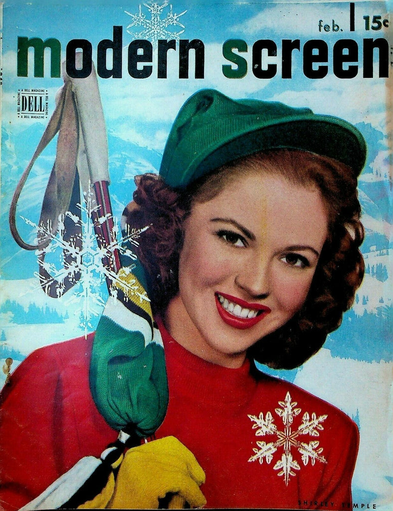 Modern Screen February 1948 Shirley Temple Gene Kelly Frank Sinatra