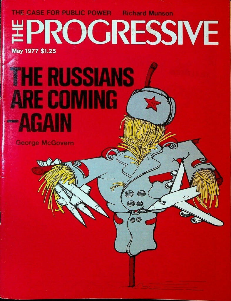 The Progressive May 1977 Russia George McGovern San Antonio Italy