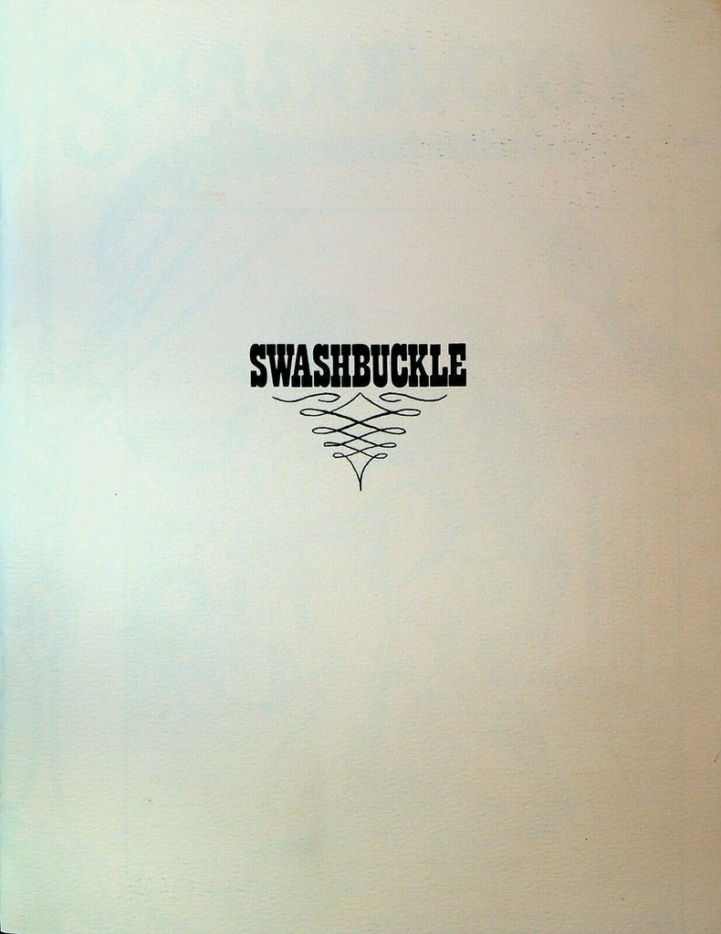 Swashbuckle #1 Comic Book 1976 Don Herrig Pottstown Pa Bruce Griffiths