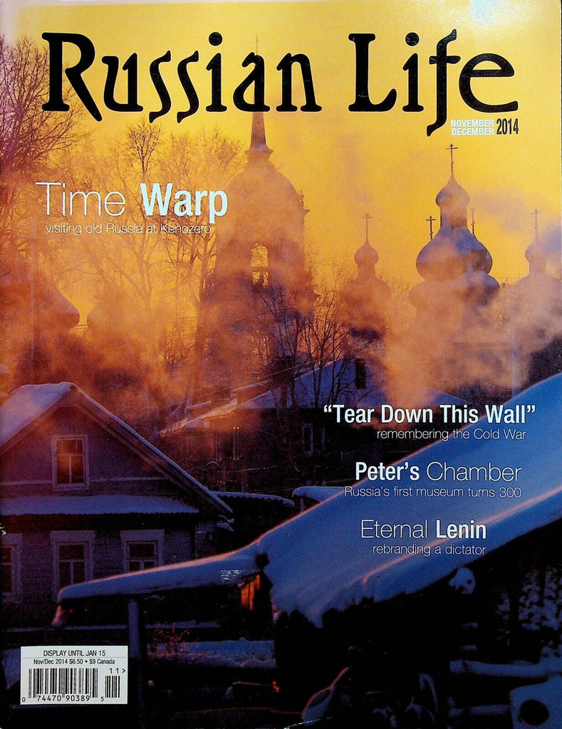 Russian Life Magazine November 2014 Berlin Wall Lilianna Lungina