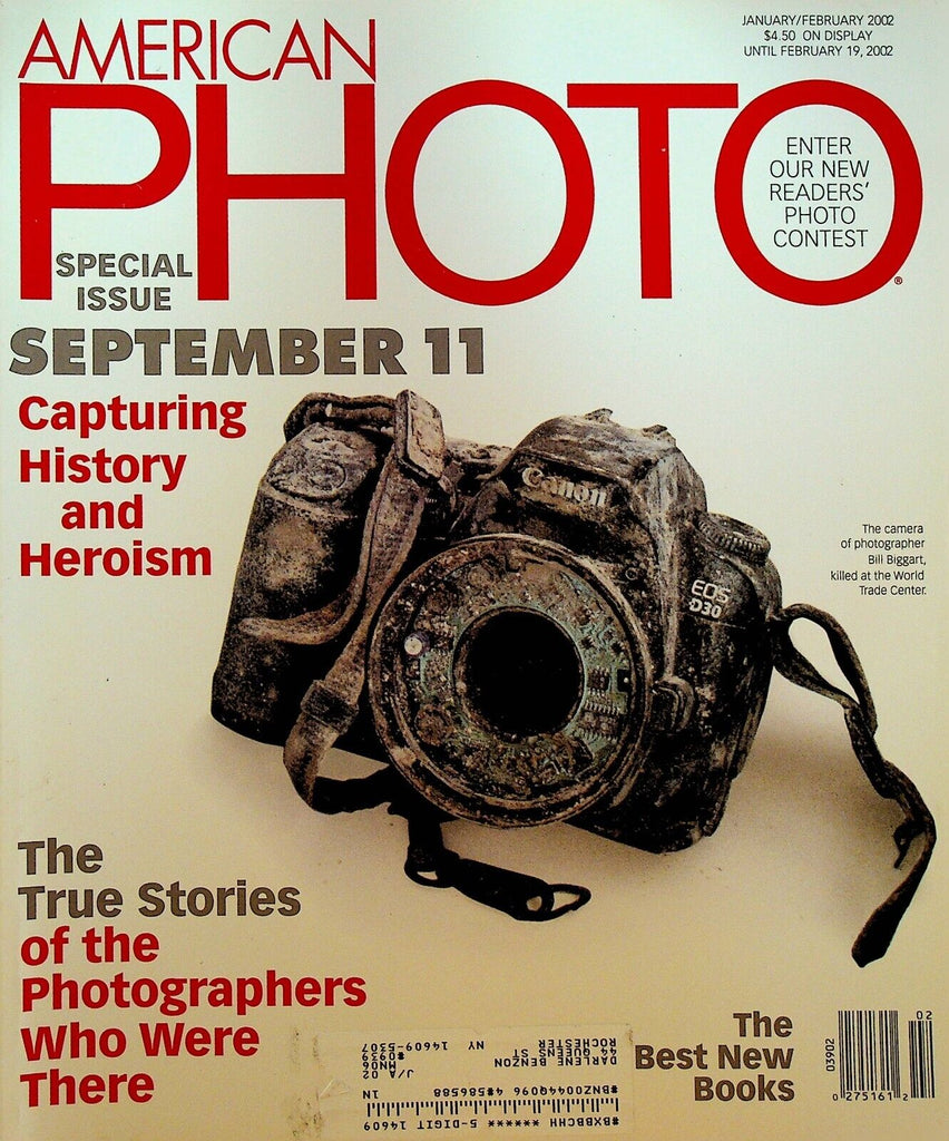 American Photo Magazine January 2002 September 11th Joe McNally