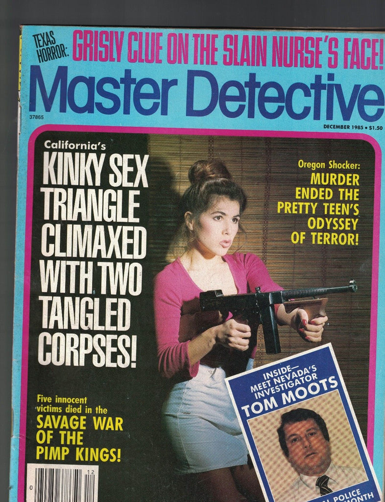 Master Detective Magazine December 1985 Tom Moots Craig Lee Harry Phillips