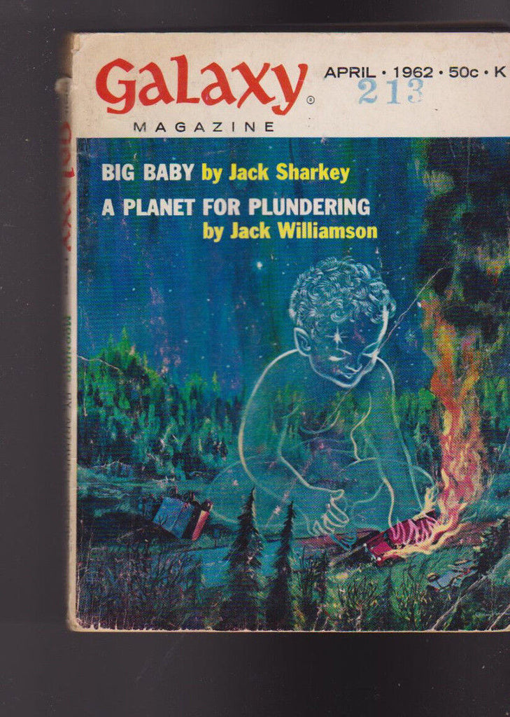 Galaxy Magazine April 1962 Jack Williamson Jack Sharkey Arthur C Clarke