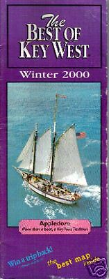 The Best of Key West Booklet Florida Winter 2000 Appledore