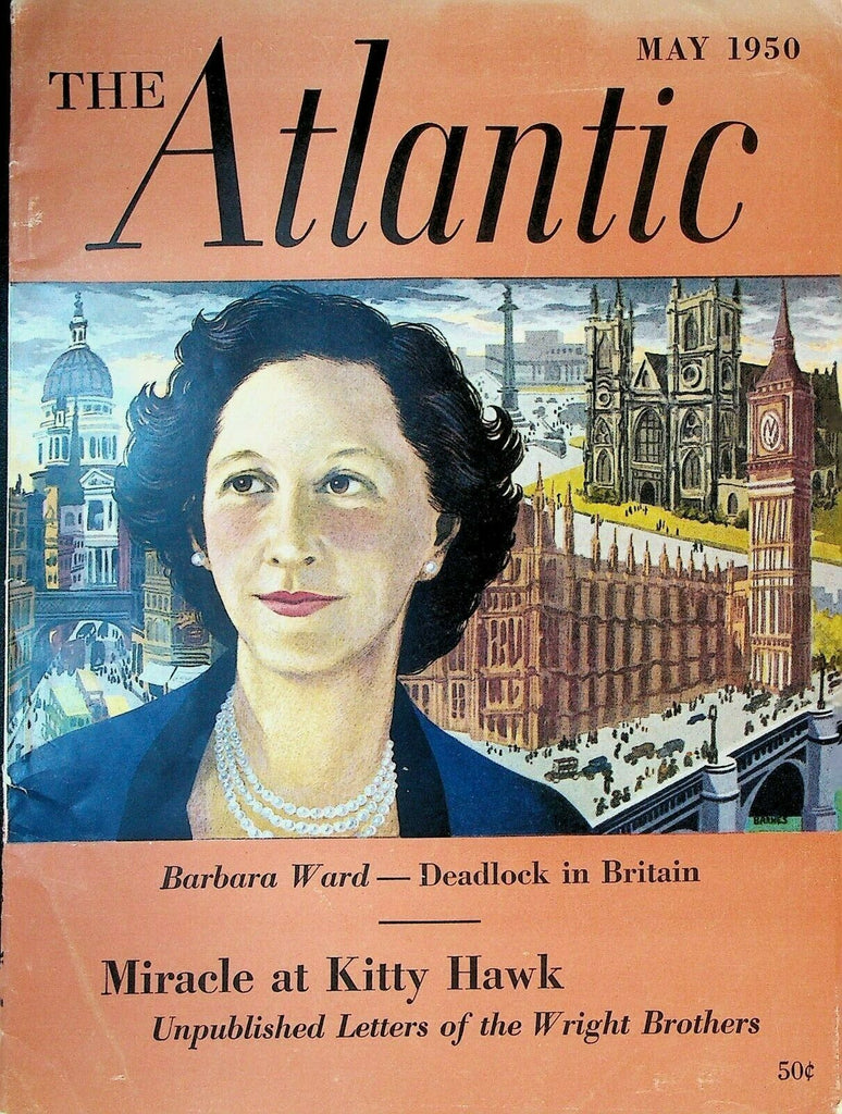 Atlantic Magazine May 1950 Wright Brothers Kitty Hawk Al Capp Barbara Ward