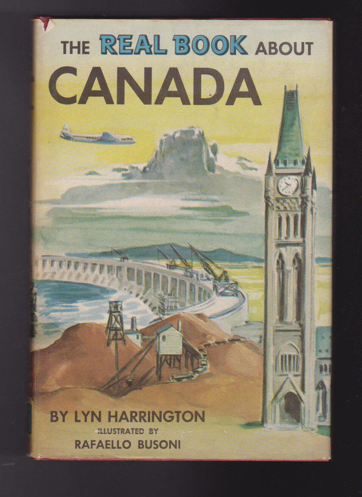 The Real Book About Canada HC DJ Garden City Books Lyn Harrington
