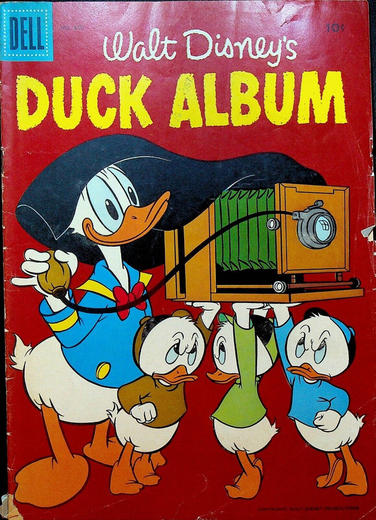 Walt Disney's Duck Album Four Color 840 Dell Comics 1957 Old Camera