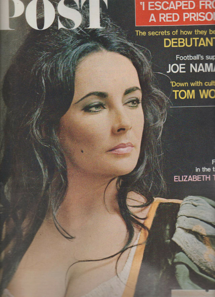 Saturday Evening Post December 3 1966 Elizabeth Taylor Joe Namath Vietnam