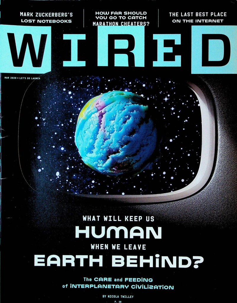 Wired Magazine March 2020 Mark Zuckerberg Marathon Race Cheaters