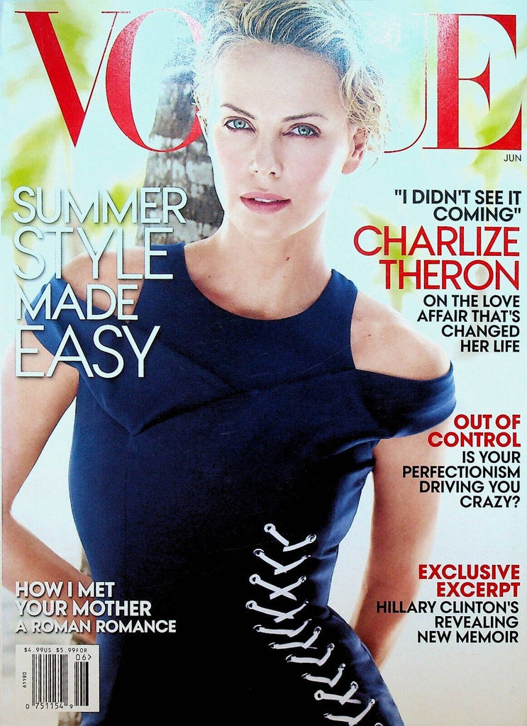 Vogue Magazine June 2014 Charlize Theron Hillary Clinton Kenneth Branagh