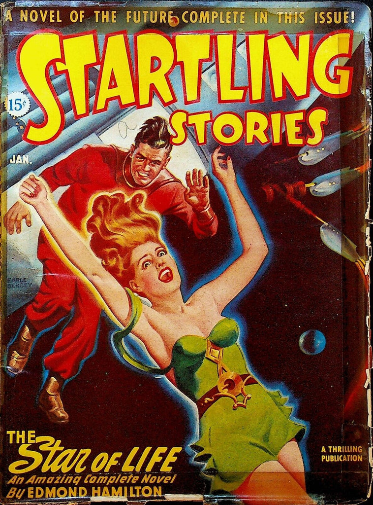 Startling Stories Pulp January 1947 Murray Leinster Edmond Hamilton
