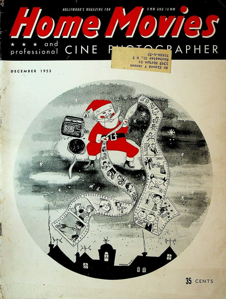 Home Movies Magazine December 1953 Santa Claus Marion Kyle Edinburgh