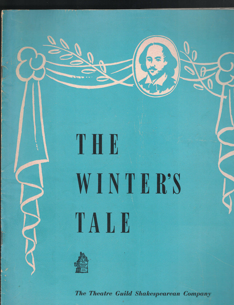 The Winter's Tale Program Theatre Guild Shakespearean Henry Daniell