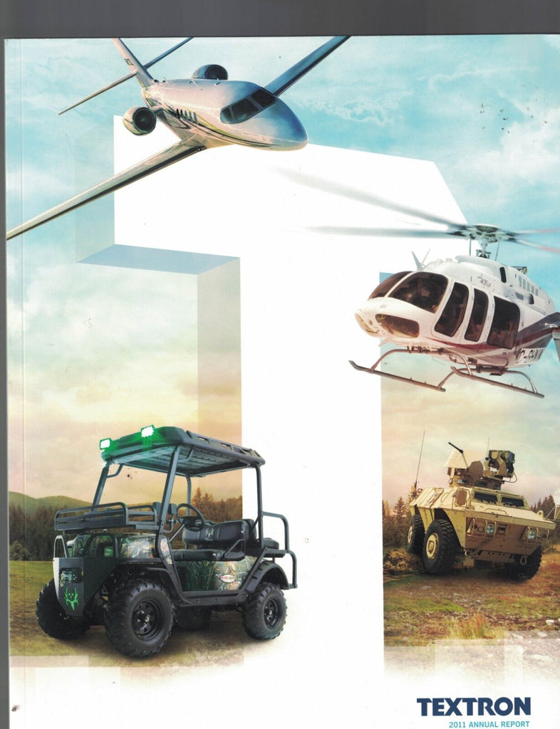 Textron 2011 Annual Report Aircraft Defense Helicopters