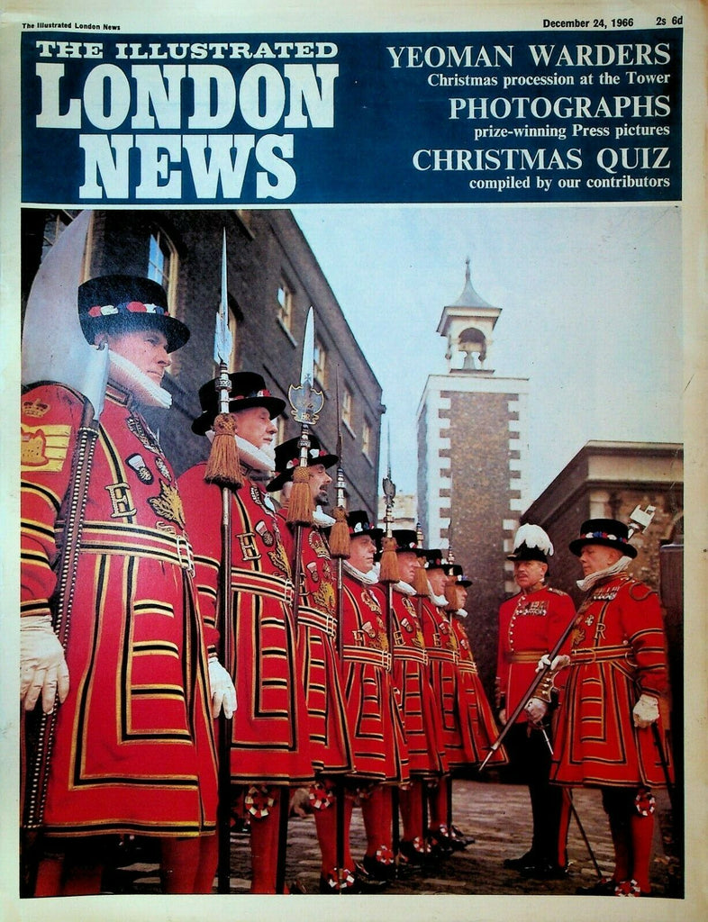 Illustrated London News December 24 1966 Walt Disney Death Jackie Kennedy