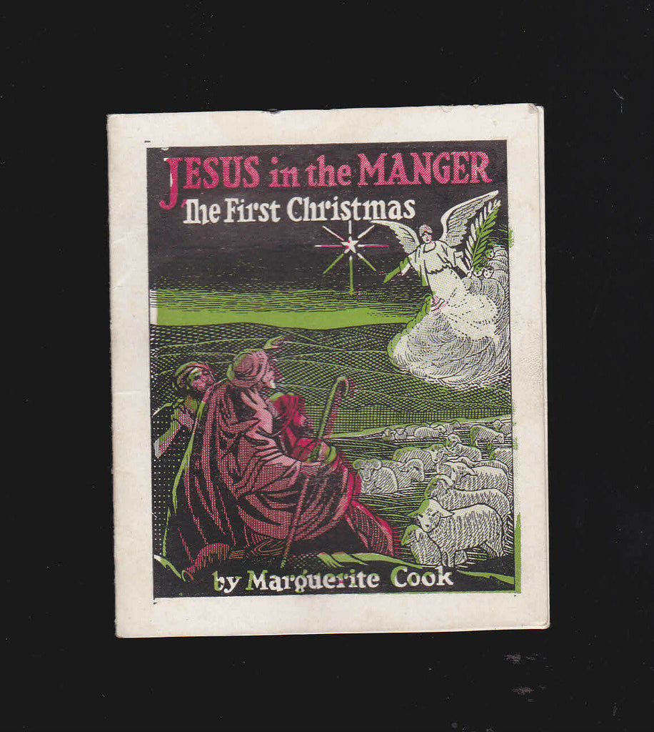 Jesus in the Manger The First Christmas by Marguerite Cook MINI BOOK 2 1/2 x 3