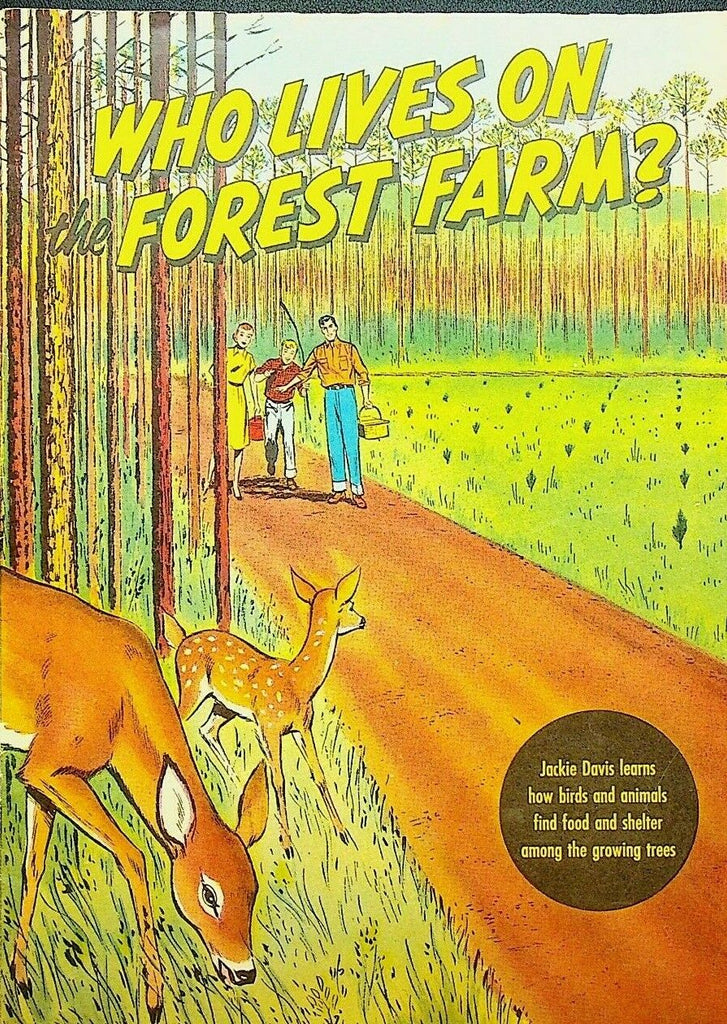 Who Lives on the Forest Farm Comic Book International Paper 1954 Promo