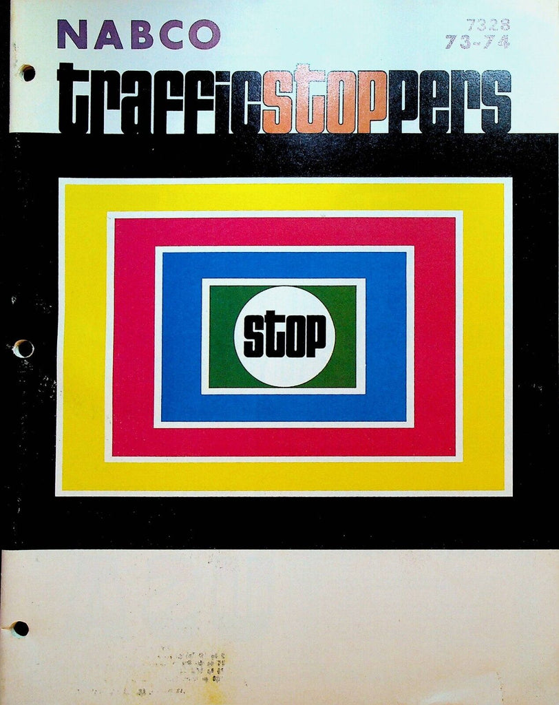 Nabco Traffic Stoppers Catalog 1973 Flags Pennants Christmas Automobile