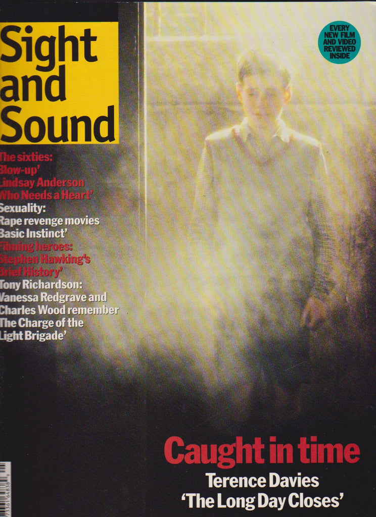 Sight and Sound Magazine Vanessa Redgrave Charles Wood May 1992