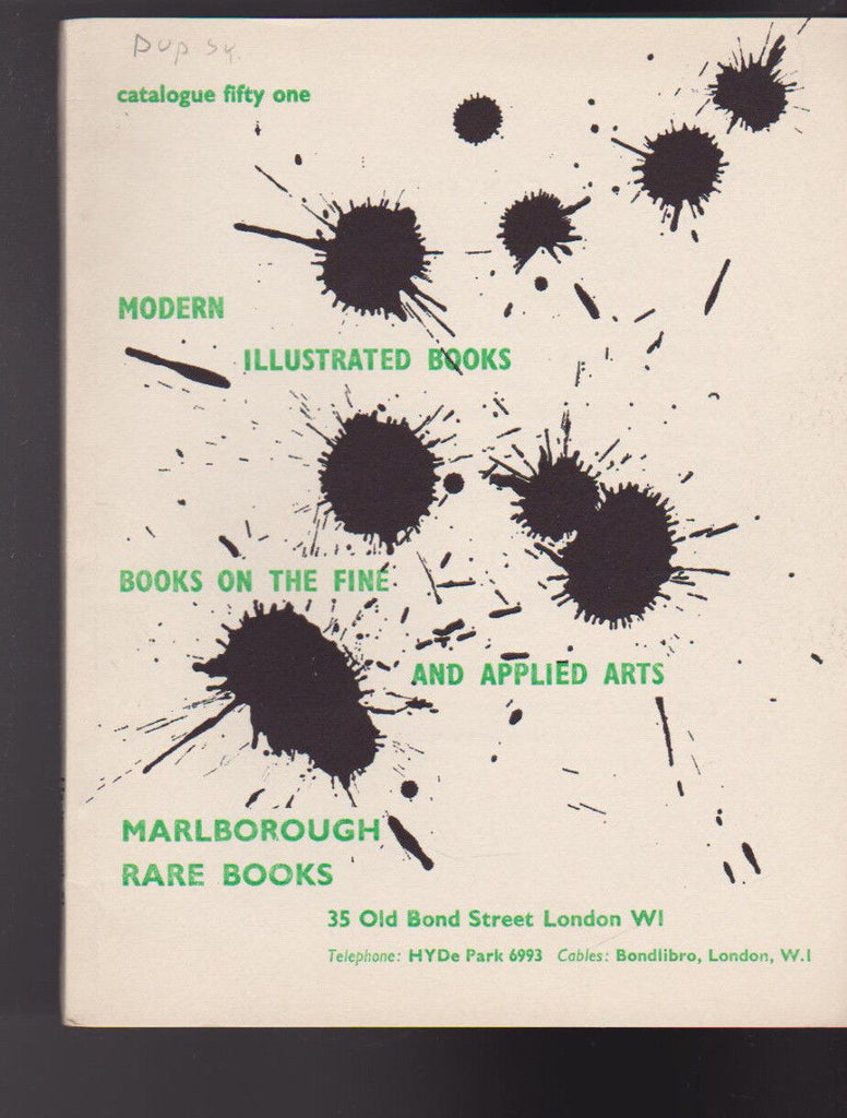 Marlborough Rare Books Catalogue 51 Modern Illustrated Books