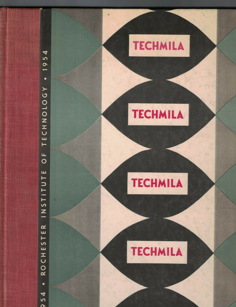 RIT Yearbook- the Techmila Rochester Institute of Technology 1954 NY