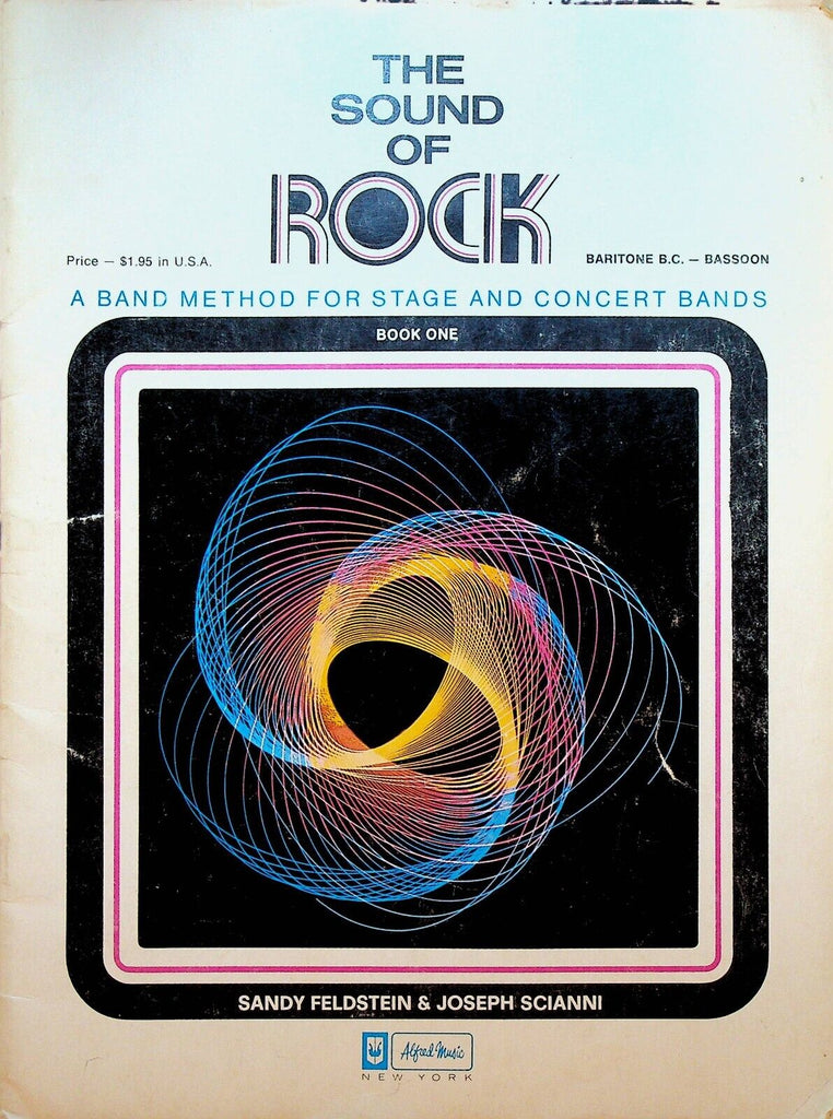 The Sound of Rock Band Method for Stage & Concert Baritone Bassoon Book 1 1971