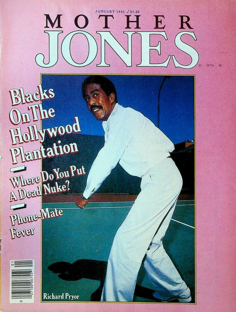 Mother Jones Magazine January 1981 Cecil Brown Blacks in Hollywood