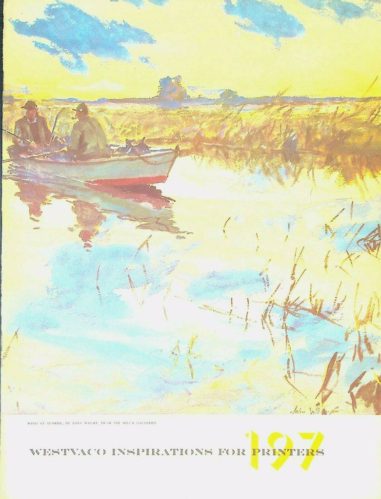 Westvaco Inspirations for Printers Magazine 197 1954 Pablo Picasso John Whorf