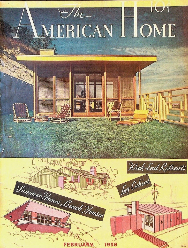 American Home Magazine February 1939 Hedrich-Blessing Nashville Mt Washington
