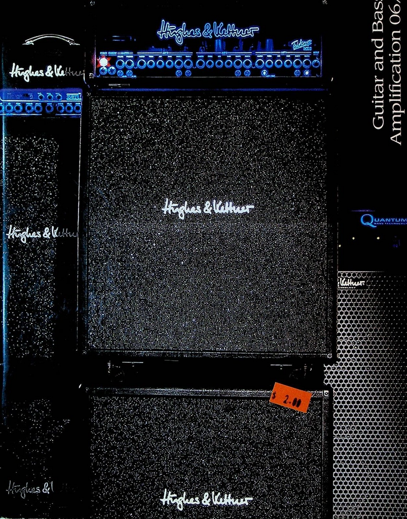 Hughes & Kettner Guitar & Bass Ampflication Amp Catalog 2006