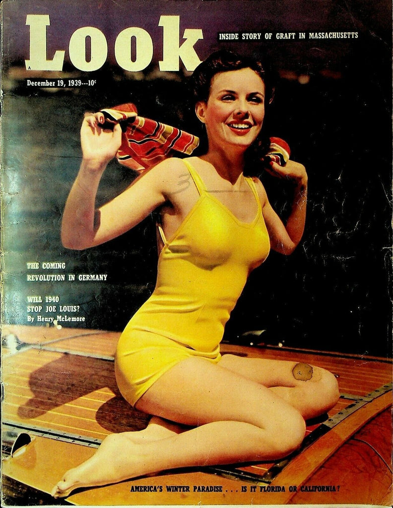 Look Magazine December 19 1939 Gone With the Wind World's Fair Pygmies Joe Louis