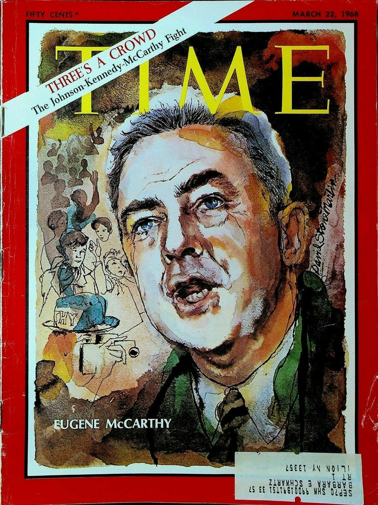 Time Magazine March 22 1968 Cesar Chavez Paul McCartney Salem Or Prison Riots