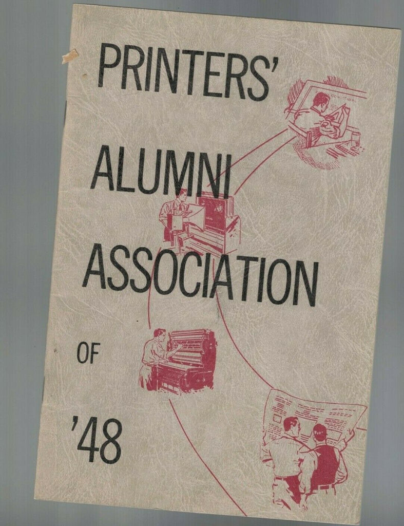 Printers Alumni Association of 1948 Booklet Rochester Institute of Technology