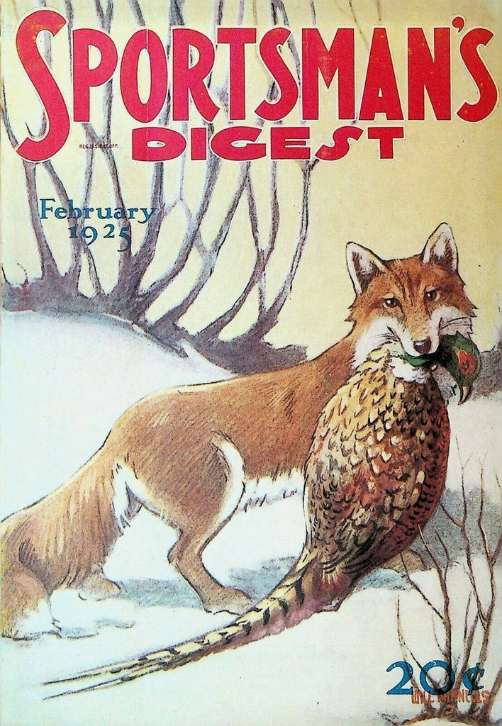 Sportsman's Digest February 1925 Will Rannells Crater Lake National Park