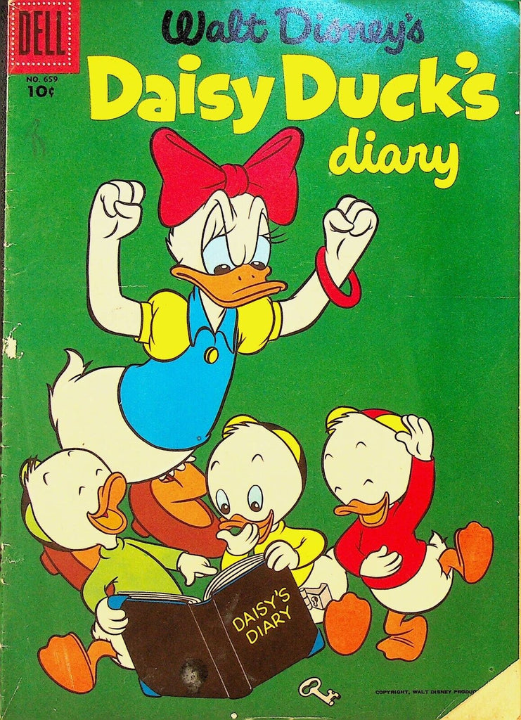 Daisy Duck's Diary Four Color 659 Dell Walt Disney 1955