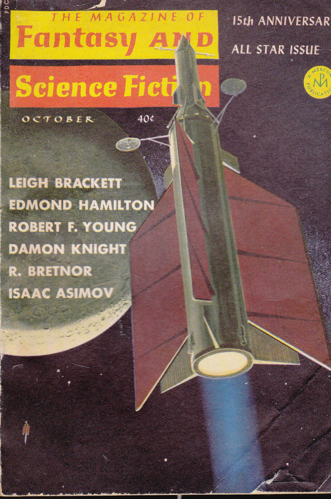 The Magazine of Fantasy & Science Fiction Damon Knight Asimov October 1964