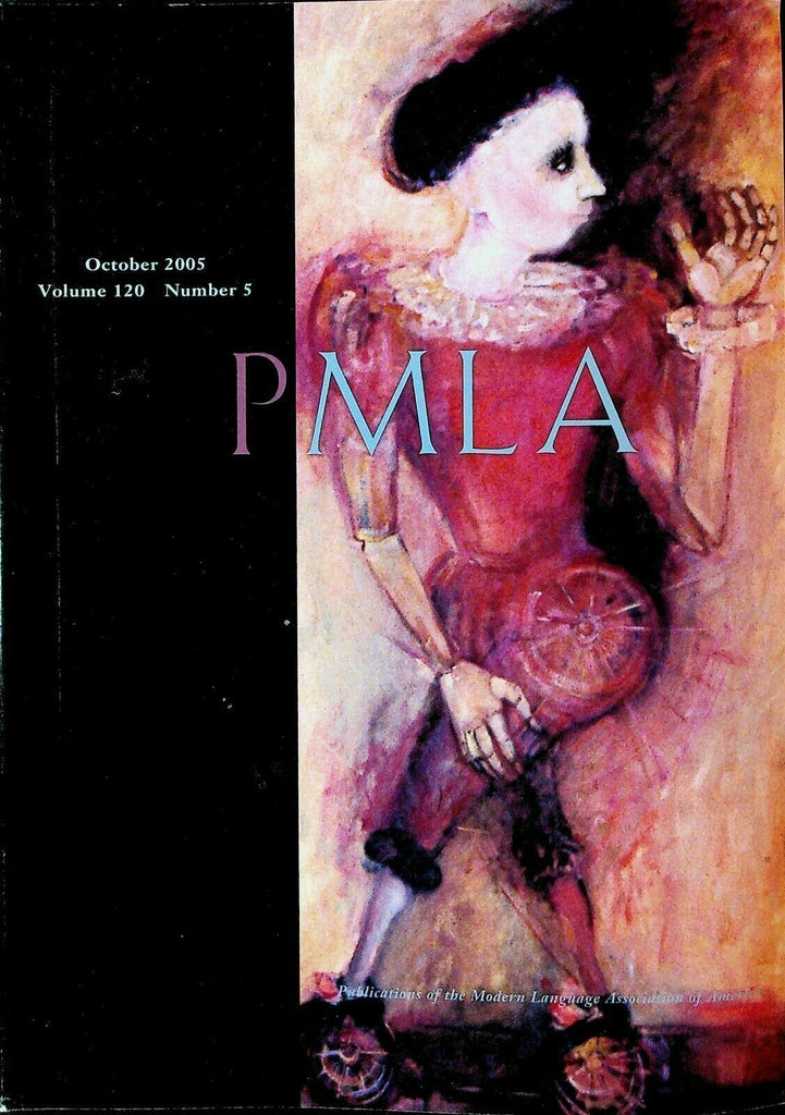 PMLA Magazine October 2005 Charlotte Bronte Don Juan Macbeth Cecilia Vicuna