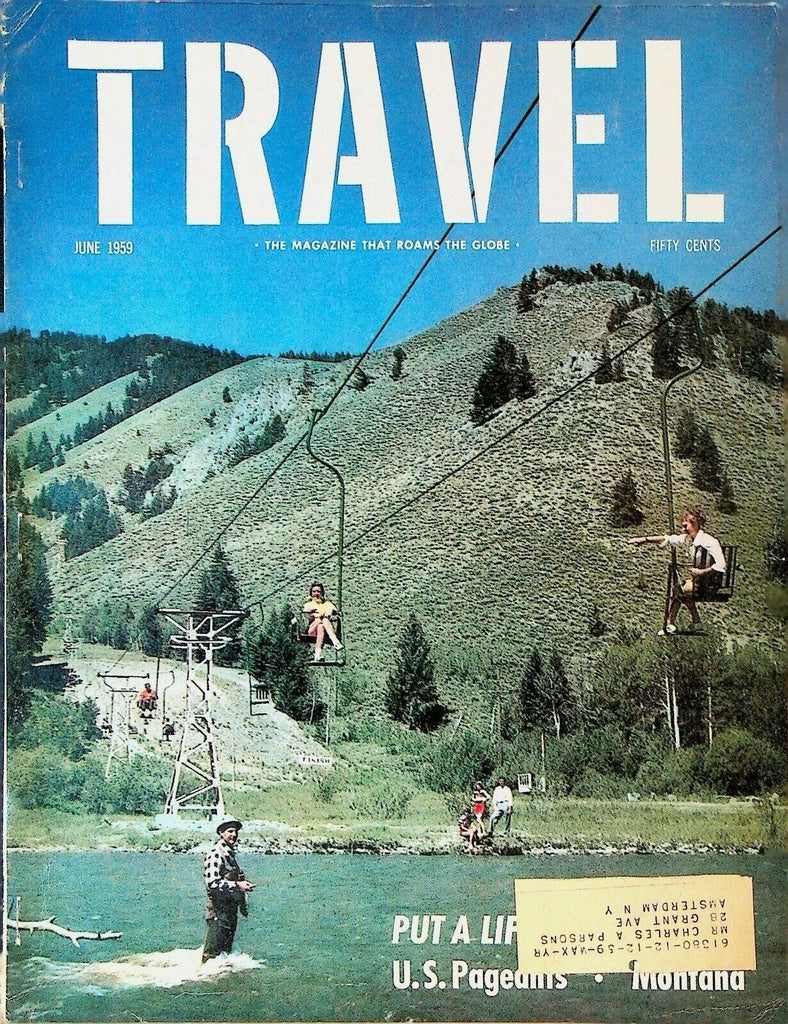 Travel Magazine June 1959 Canada Montana Oslo Portugal Colorado Rockies