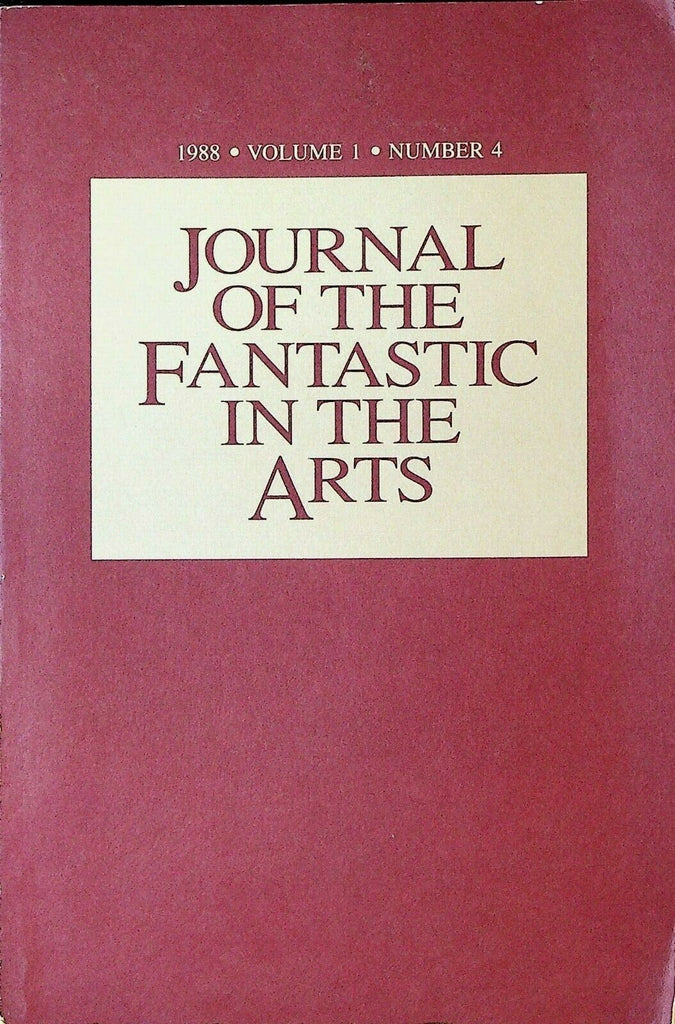 Journal of the Fantastic in the Arts #4 Wizard of Oz Blue Velvet Samuel R Delany
