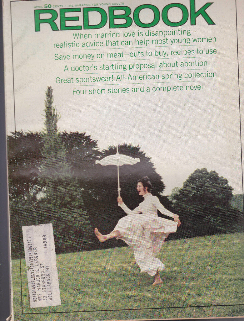 Redbook Magazine Judy Nugent Ralph McInerny April 1970
