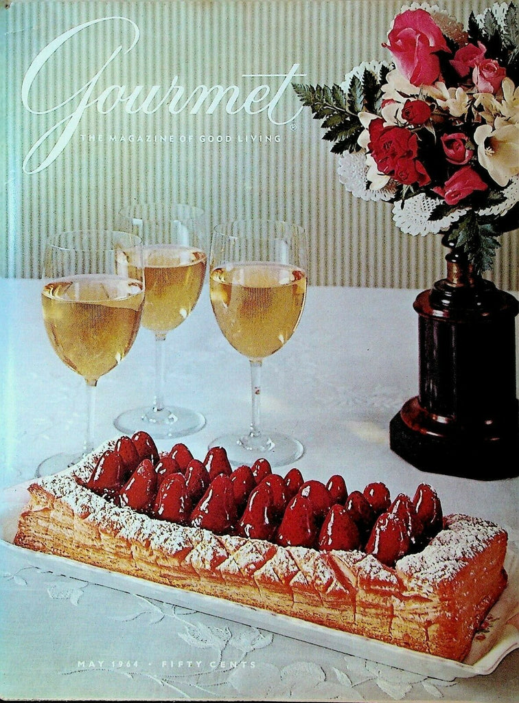 Gourmet Magazine May 1964 Baron Botzsa Nicholas Breckenridge Alvin Kerr