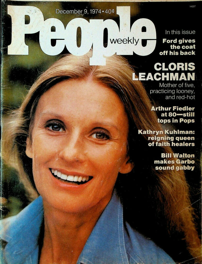 People Magazine December 9 1974 Cloris Leachman Arthur Fielder Bill Walton