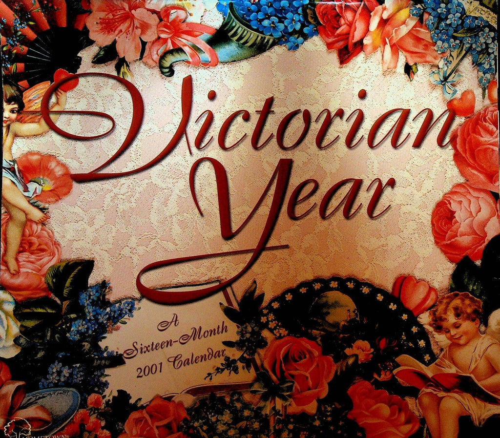 Victorian Year Calendar 2001 Halloween Santa Claus